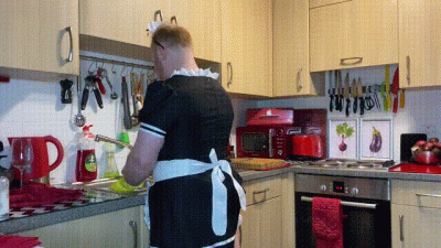 Mistress Sophia Sahara Fucks Her Sissy Maid Kinky Ginga Over The Kitchen Sink