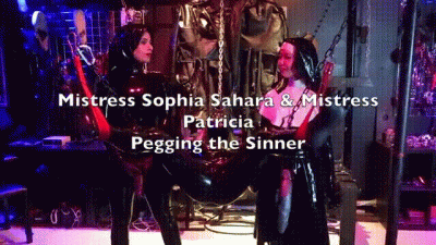 Nun Mistress Patricia And Muslim Mistress Sophia Sahara Peg The Sinner!