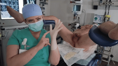 Prostate Examination And Gloved Handjob