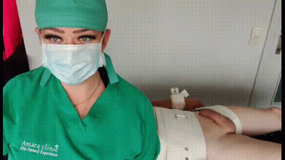 Mind Altering Therapy-Fantasy: Milking My Patient With My Beautiful Ansell Examination Gloves