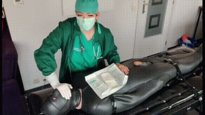 Medical Breath Play Fantasy With Ansell Gloves