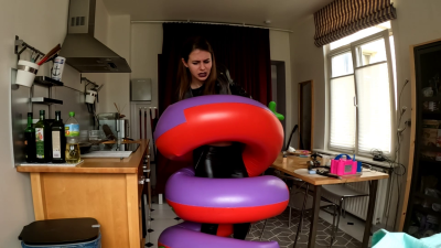 Squeezed And Dominated By Giant Snake