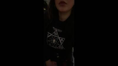 No Bras Today, I Pull Up My Little Soft Jumper And Massage My Breasts For You To Jerk Off To!