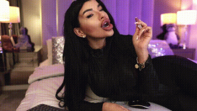 Beautiful And Sensual Teasing While I M Smoking