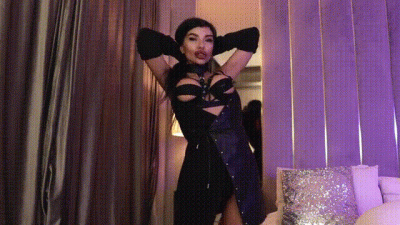 Erotic And Sensual Teasing Comes In A Great Combo With A Sexy, Expensive Outfit