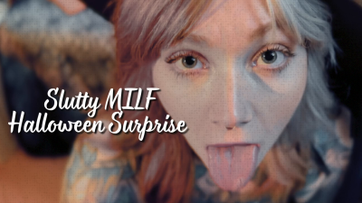 Step-Mommy's Slutty Halloween Surprise