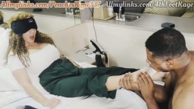 Blindfold Goddess Peach Worship With @Peachesrype337