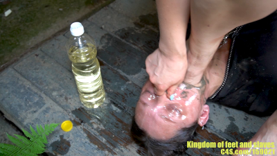 DominicToiman - Hardcore Oil Foot Gagging From Gretta (FULL HD MP4 ...