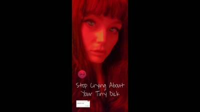 Stop Crying About Your Tiny Dick