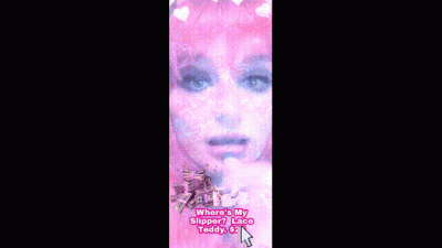 $$Glitterbomb! Where's My Slipper Lace Teddy!