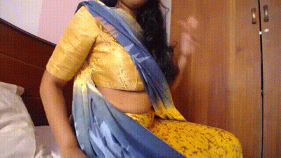 Panty Stuffing & Masturbation In Saree