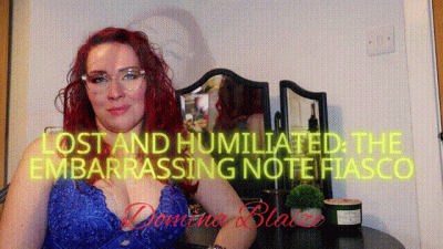 Lost And Humiliated: The Embarrassing Note Fiasco