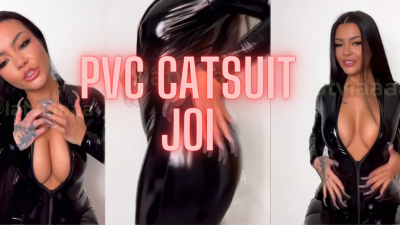 PVC Catsuit JOI