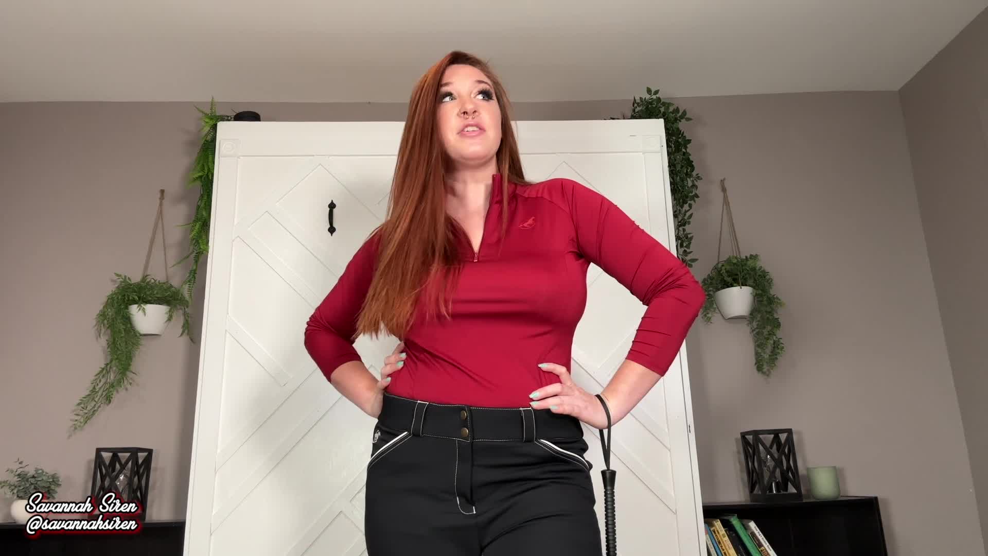 Ultra Bratty Equestrian Girl- Tit & Ass Worship Ruined Orgasm