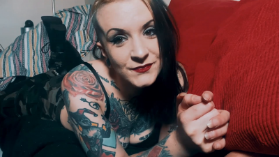 Goth Girl Begs To Give You A Sloppy BJ