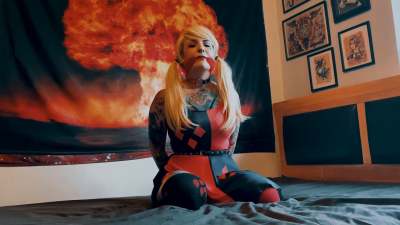 Harley Quinn Bound And Abused