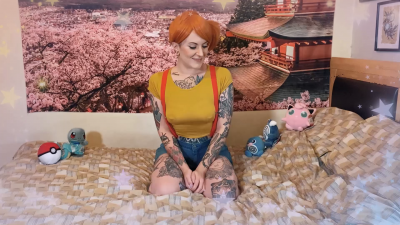 Misty From Pokemon Loves Panty Stuffing