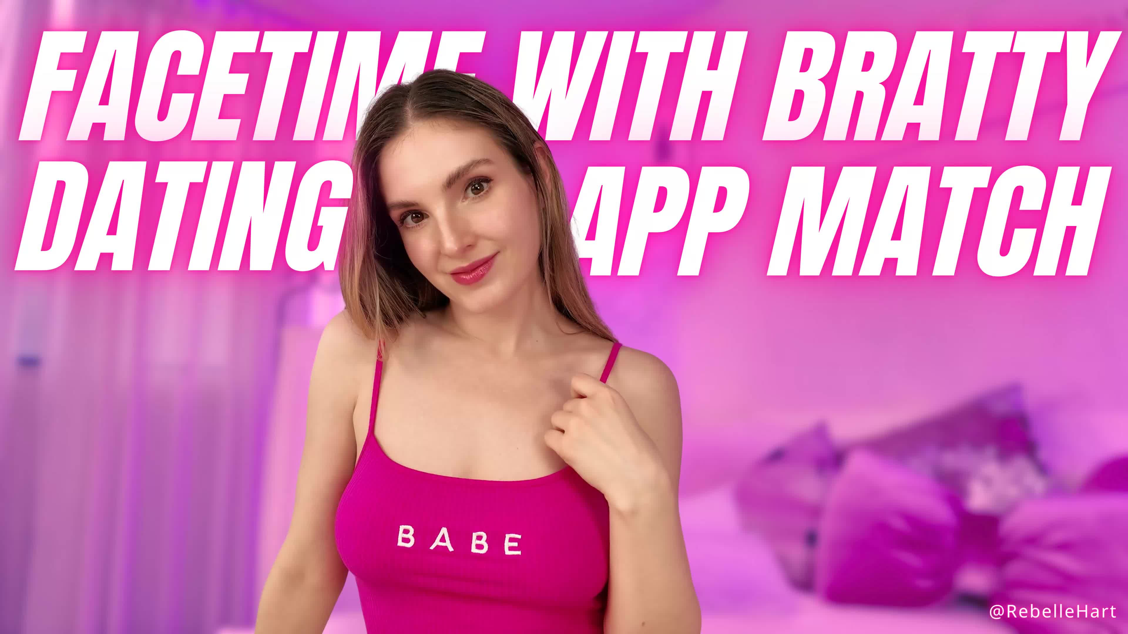 Facetime With Bratty Dating App Match- A Humiliating Cuckold Video Chat With Rebelle Hart