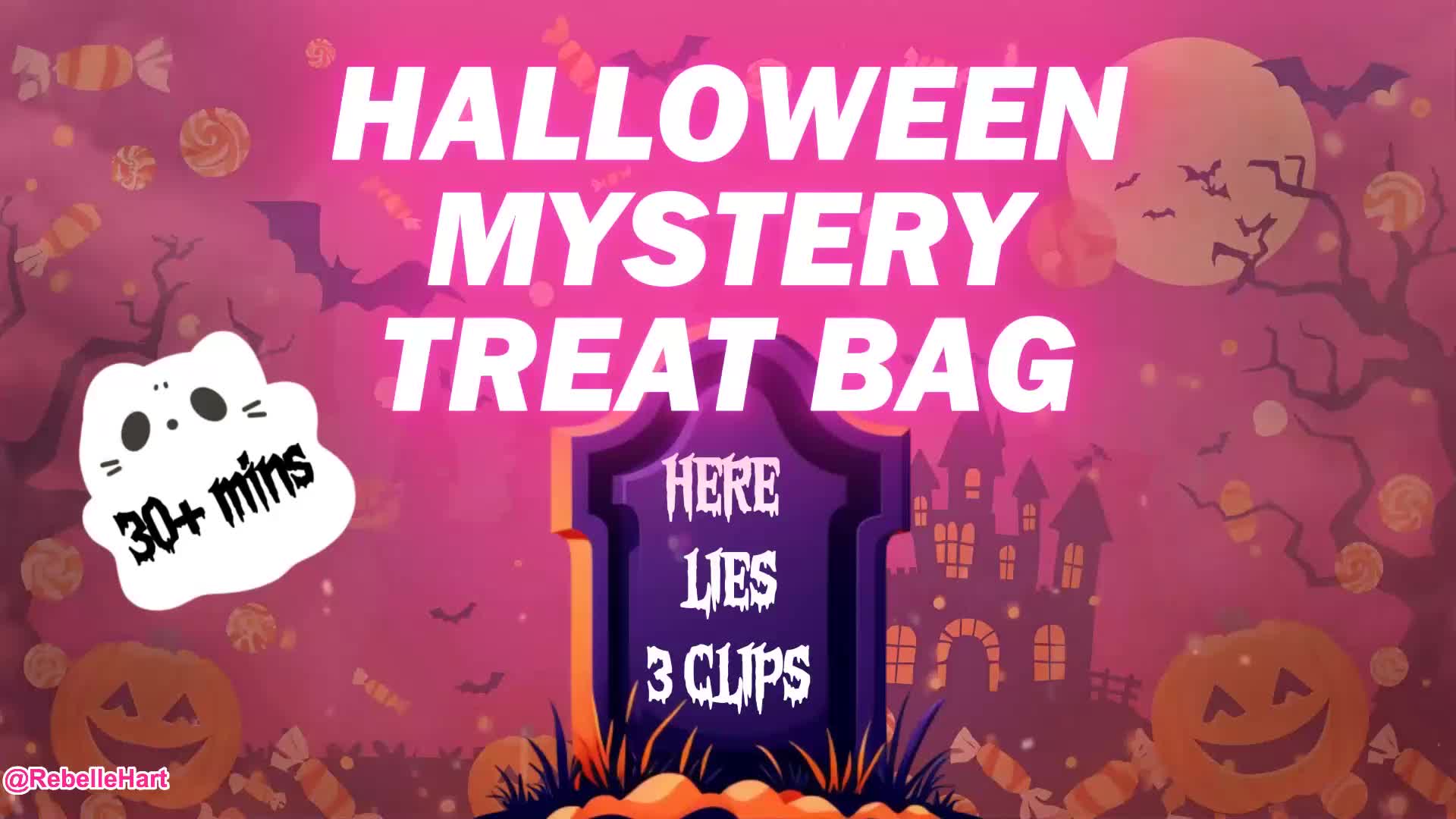 Halloween Mystery Treat Bag- A Thrilling Fx Adventure With Rebelle Hart
