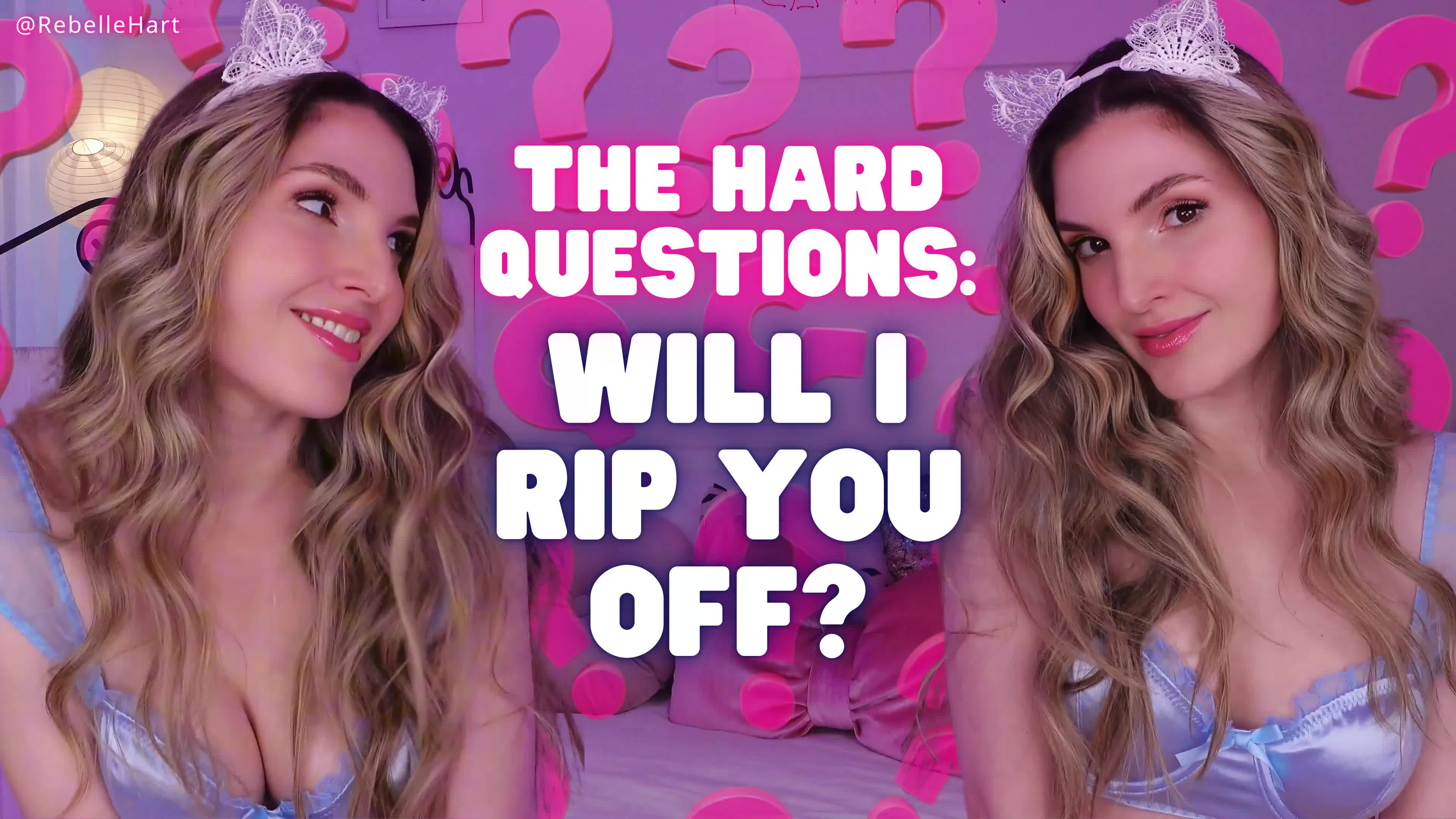 The Hard Questions: Will I Rip You Off?- Rebelle Hart Decides