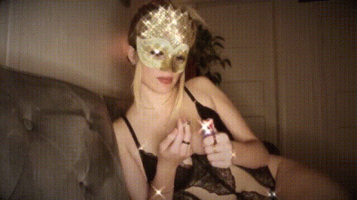 Green Session With Masked Woman