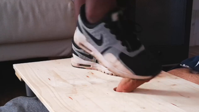 Cockboard Trample Shoejob And Pantyhose Footjob