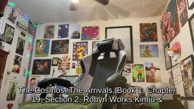 Mandy Cat Kitana Reading The Cosmos Arrivals