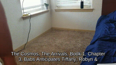 Mandy Cat Kitana Reading Naked The Cosmos Arrivals 13-01