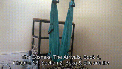 Mandy Cat Kitana Reading Naked The Cosmos Arrivals 16-02