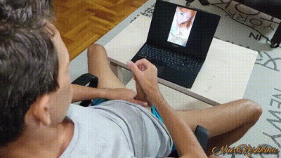 Stepmom Caught Stepson Jerking His Big Cock And Handjob Him Until He Cums