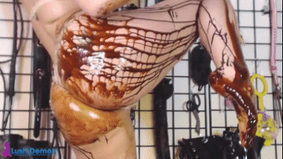 Wam Femdom Chocolate Sploshing