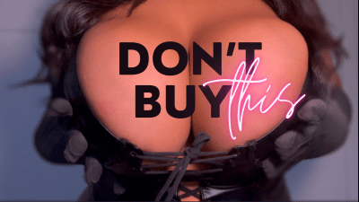 Don't Buy This