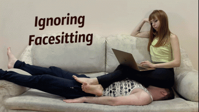 Kira In Black Leggings Fullweight Ignoring Facesitting Long Time