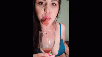 Slave Bitch You Will Eat My Chewed Spit Candy And My Waste!