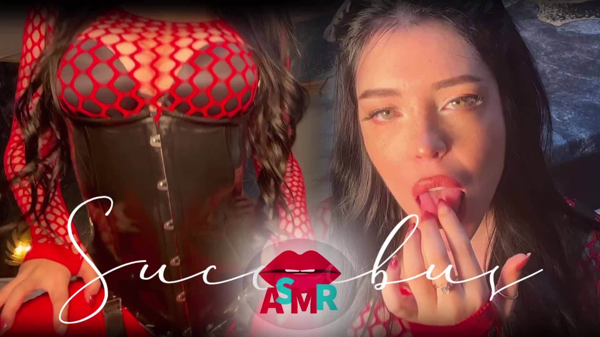 Trial Of The Succubus: No Cum Challenge! ASMR/Lollipop/Lips Fetish