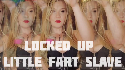 Locked Up Little Fart Slave