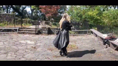 Public Boot Worship And Humiliation By A Leather Goddess