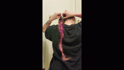 Taking Out My Braid