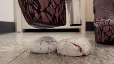 Heels V Strawberry Mochi Cookies