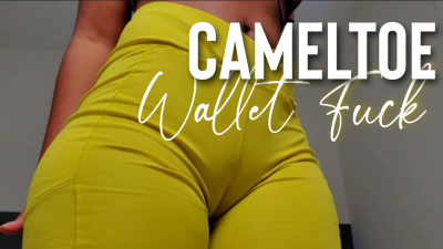 Cameltoe Wallet Fuck