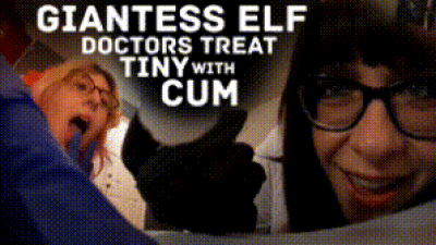 Giantess Elf Doctors Treat Tiny With Cum HD