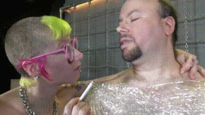 Plastic Wrap Ashtray