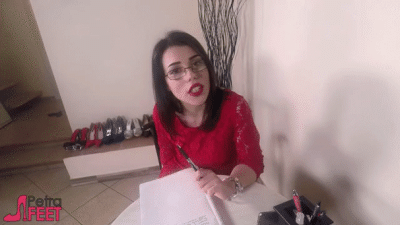 Insufficient Student (Footsie And Foot Domination)