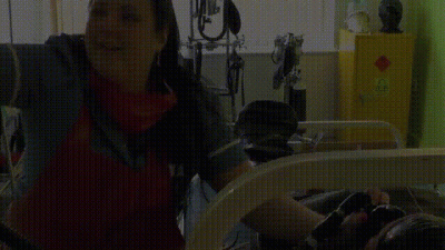 Nurse Breathes Deeply Part 3