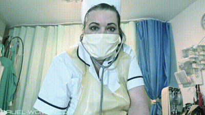 Nurse Anna Examines And Treats Her Captive Patient
