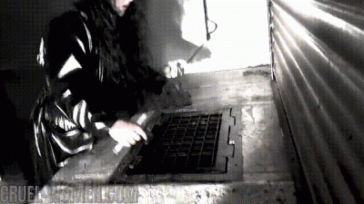 Hunted & Caged Locked In Her Concrete Hole