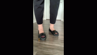 Pantyhose + Moccasin Shoe Play