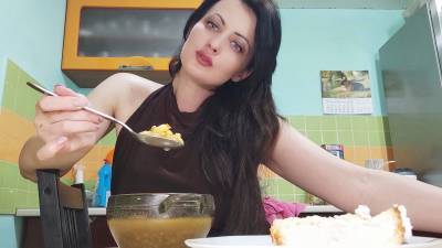 Disgust Cook Pea Soup Slave Food Femdom