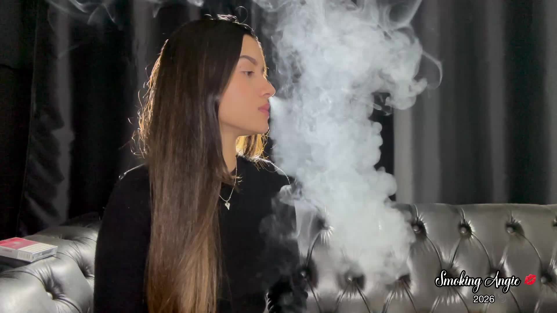 Smoking Dunhill International No Makeup Side View!