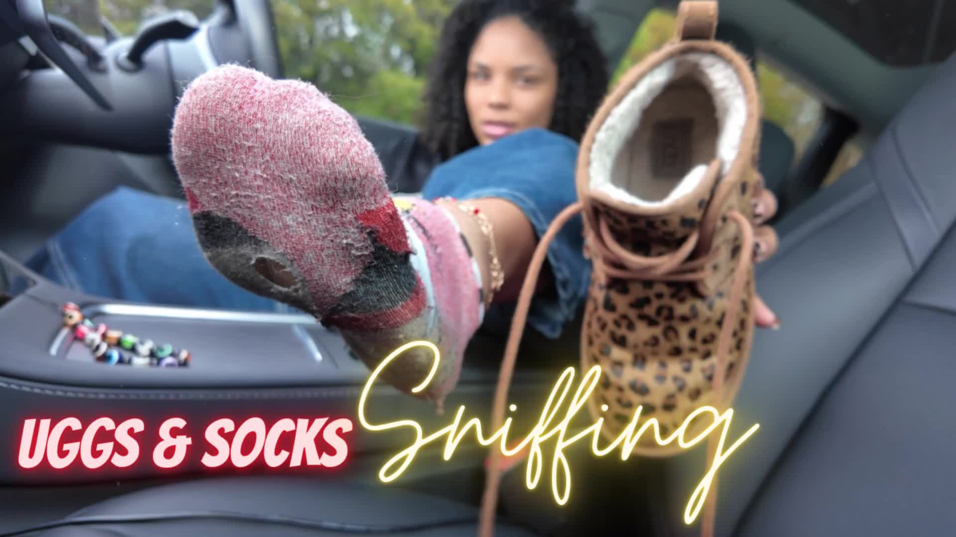 Uggs And Socks Sniffing